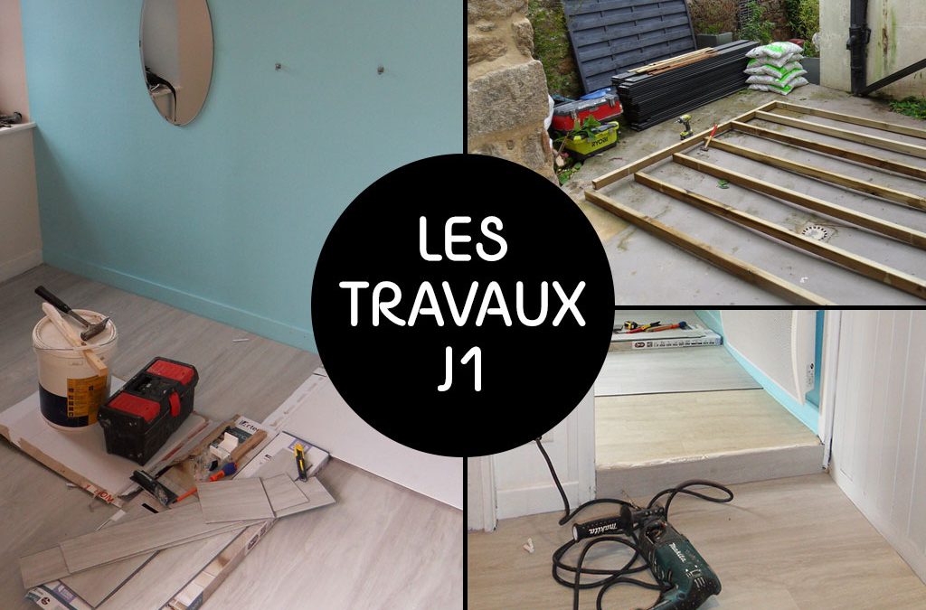 J1 des travaux chez Légèreté d’Être