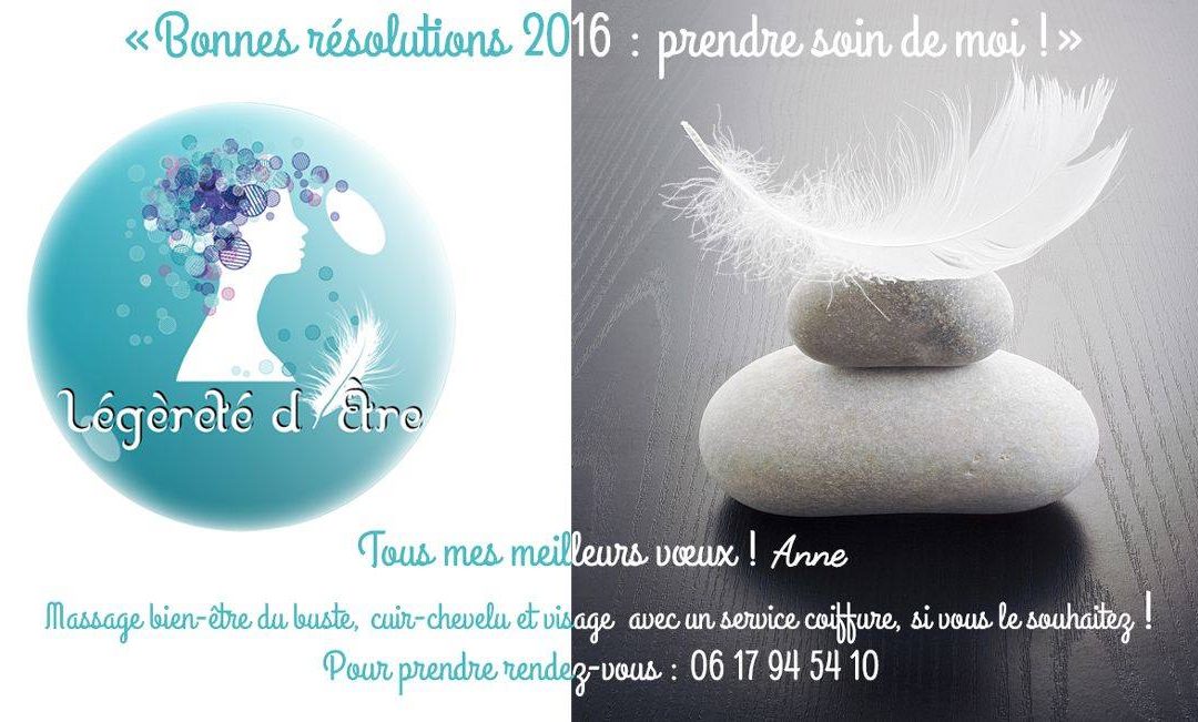 Bonnes résolutions 2016